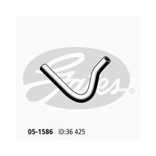 Lower Radiator Hose Gates 05-1586 For HOLDEN RODEO TF 3.2L 1998-2003 PETROL