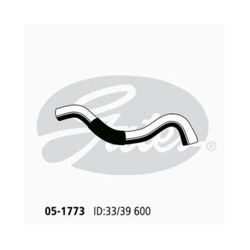 Radiator Hose Upper to 08/06 Gates 05-1773 for Nissan Patrol Y61, GR_, GU Station WagondTi 3.0 Diesel-Ti ZD30DDTi