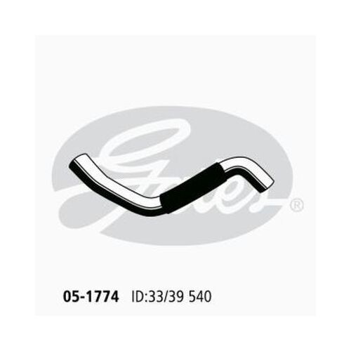 Radiator Hose Lower to 08/06 Gates 05-1774 for Nissan Patrol TY61, GU, Y61 C/Chassis D 4x4 3.0 Diesel-Ti ZD30DDTi