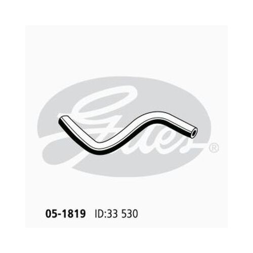 Radiator Hose Upper Gates 05-1819 for Ford Fairlane BA Sedan 5.4 MPFi V8 5.4 Petrol Barra 220