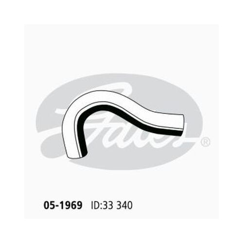 Radiator Hose Lower Gates 05-1969 For Toyota