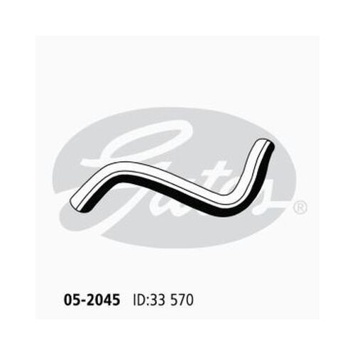 Radiator Hose Lower Gates 05-2045 for DAEWOO KALOS HOLDEN BARINA PETROL