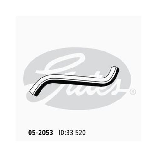 Radiator Hose Lower Gates 05-2053 for HOLDEN VIVA JF 1.8L 2005-2009 PETROL