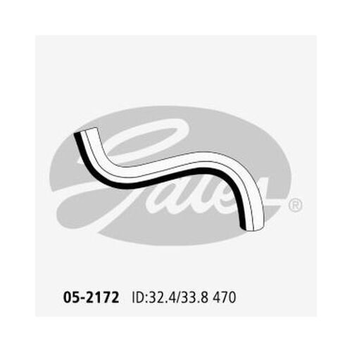 Radiator Hose Upper Gates 05-2172 for Holden Calais VE WagonV8 6.0 Petrol L76