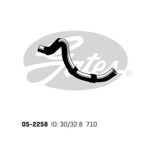 Radiator Hose Upper Gates 05-2258 For Toyota