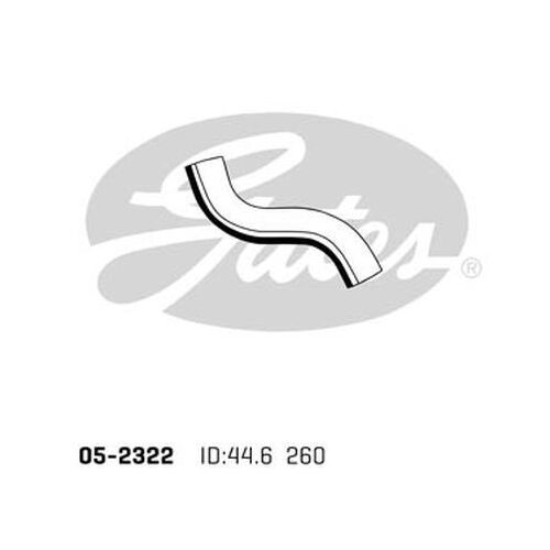 Radiator Hose Lower Gates 05-2322 for FORD FAIRLANE FAIRMONT FALCON LTD PETROL