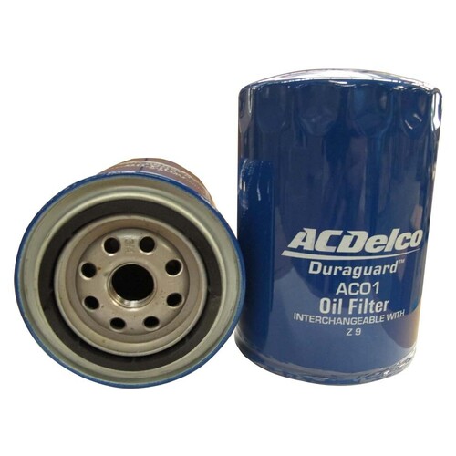 Oil Filter AC01 AcDelco For Ford Courier PG Cab Chassis TD 2.5LTD - WLAT (12 V)