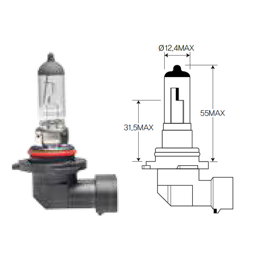 Bulb, fog light Acdelco ACH10