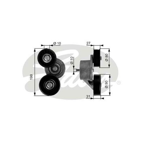 Micro V-belt Gates 38167