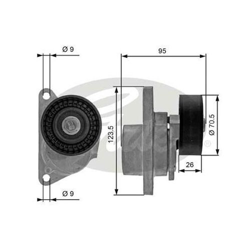 Tensioner Gates 38190