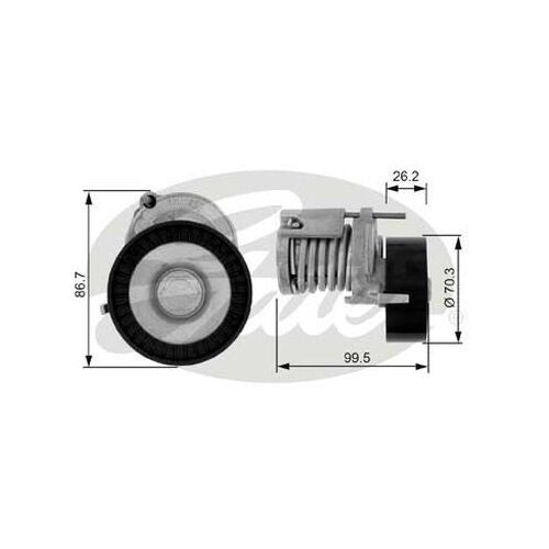 Tensioner Gates 38214