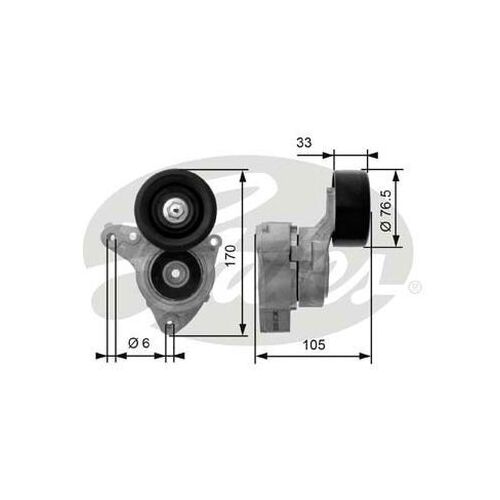 Tensioner Gates 38421