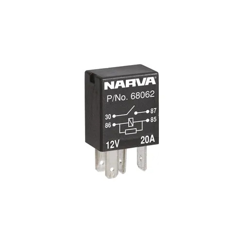 12V 4Pin 20A N/O Micro Relay 1 Narva 68062BL