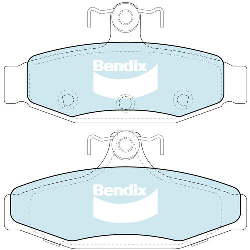 Bendix DB1106 General CT Disc Pad Set