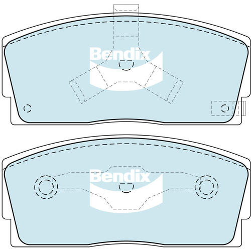 Bendix DB1125 General CT Disc Pad Set