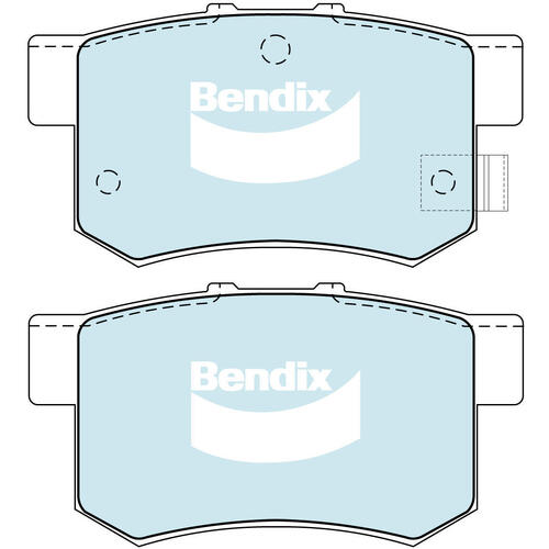 Bendix DB1142 General CT Disc Pad Set