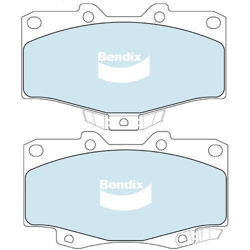 Brake Pads 4WD/SUV Front Bendix DB11494WD for Toyota Hilux KZN165 Ute TD 3.0LTD 1KZ TE