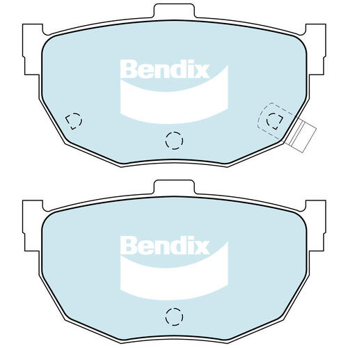 Bendix DB1166 General CT Disc Pad Set