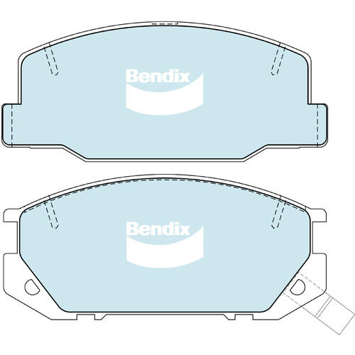 Bendix DB1208 General CT Disc Pad Set