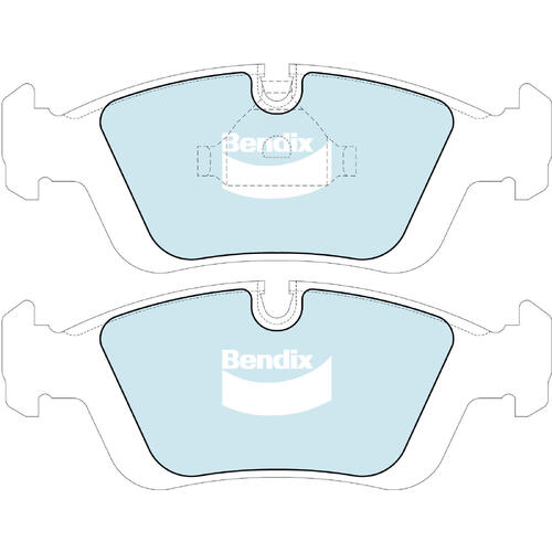 Bendix DB1224 Ultimate Disc Pad Set