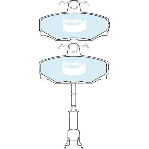 Bendix DB1226 General CT Disc Pad Set