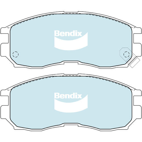 Bendix DB1249 General CT Disc Pad Set