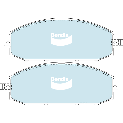 Brake Pads H/Duty Bendix DB1361HD for Nissan Patrol Y61 GR  GU Station Wagon D 4.2LTD TD42T