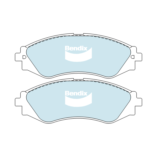 Brake Disc Pad Set Front Bendix DB1370 GCT For DAEWOO HOLDEN LACETTI LEGAZA NUBIRA BARINA EPICA