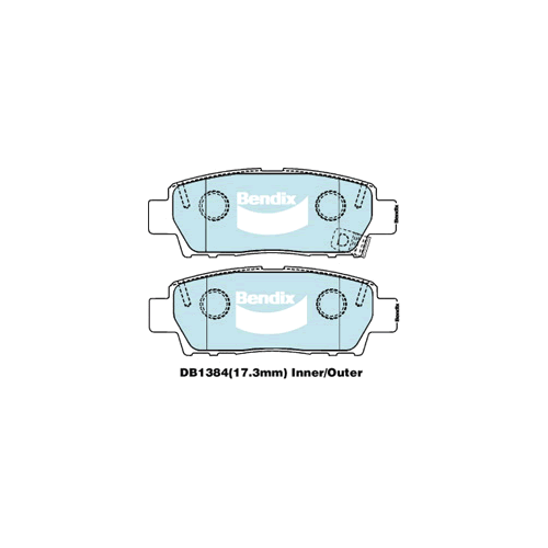 Brake Disc Pad Set Front Bendix DB1384 GCT For Toyota Avalon CHASER Corona CRESTA MARK II