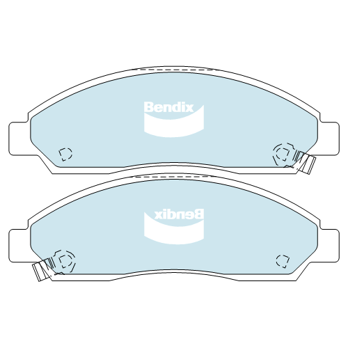 Brake Disc Pad Set Front Bendix DB1468 Ult For CHEVROLET HOLDEN ISUZU COLORADO RODEO D-MAX