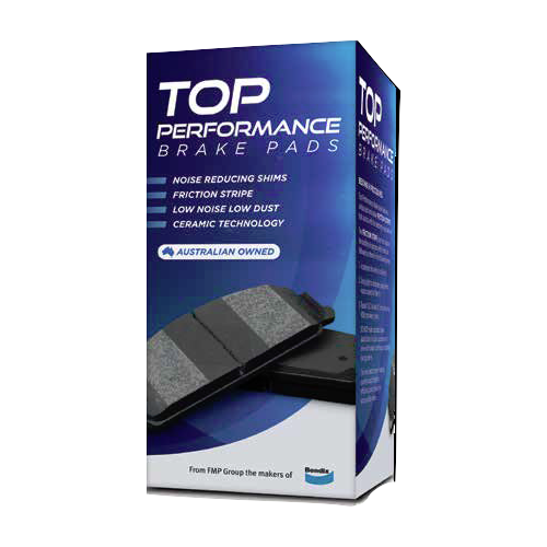 Front Brake Pads TP Bendix DB1765TP for Holden Commodore VE Wagon V6 3.6 Petrol LE0,LW2,HB