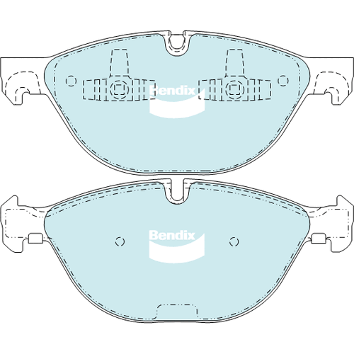 Brake Pads H/Duty Bendix DB2209HD for BMW X5 E70 SAV xDrive 4.8i 4.8LTP N62B48B