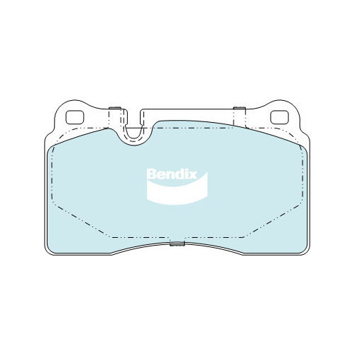 Brake Pads H/Duty Bendix DB2228HD for Volkswagen Touareg 7LA 7L6 7L7 SUV 5.0 R50 TDI 5.0LTD CBWA