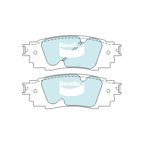 Bendix DB2426 4WD Disc Pad Set