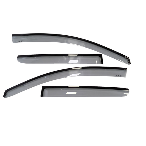 Slimline Weathershields Set Accessory suitable for  Mazda CX-3 DK Part DK12ACSW