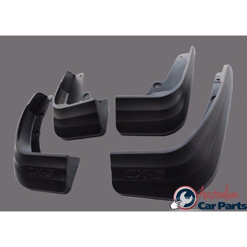 MAZDA CX3 Front & Rear Mudflap Kit combo Genuine 2015- accessories