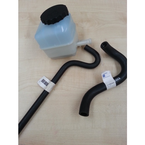 POWER STEERING RESERVOIR & HOSES VT V6 COMMODORE HOLDEN NEW GENUINE BOTTLE FLUID