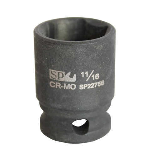 SP Tools Socket Impact 3/8" Drive 6 Point SAE 7/8" SP22761 