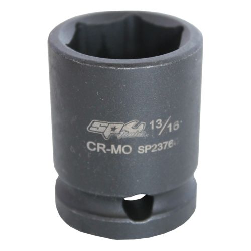 SP Tools Socket Impact 1/2" Drive 6 Point SAE 13/16" SP23760 