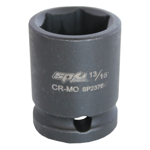 SP Tools Socket Impact 1/2" Drive 6 Point SAE 1" SP23763 