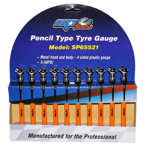 SP Tools Gauge Tyre - Pocket Pen Type (Display) SP65520