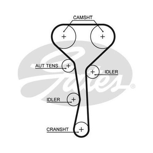 Timing Belt Gates T1284