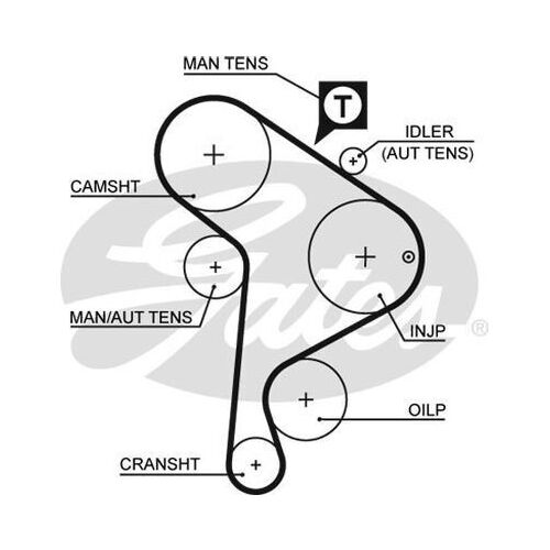 Timing Belt Gates T242