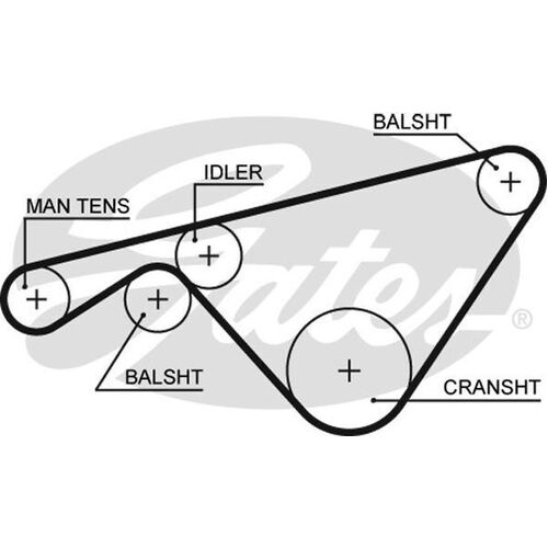 Timing Belt Gates T293