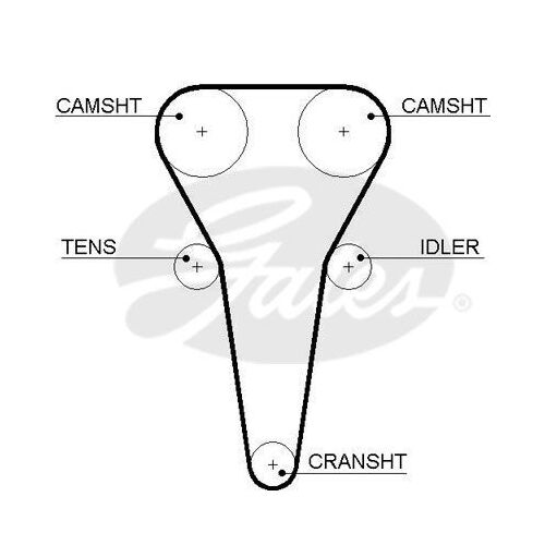 Timing Belt Gates T318