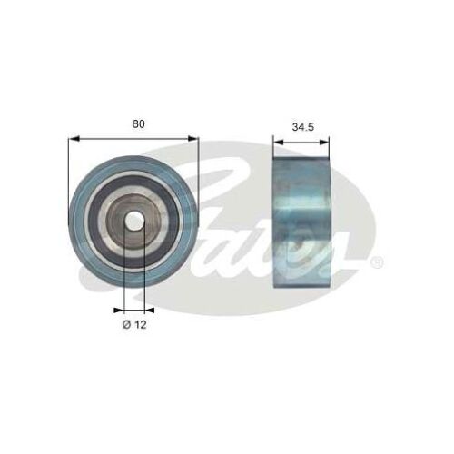 Timing Belt Pulley Gates T42193 for Skoda Octavia Wagon 1Z, Elegance, 2.0TDI 2.0 Diesel-T BKD