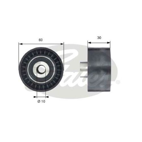 PowerGrip Guide Pulley Gates T42199 For Peugeot Fiat Citroen Ford Land Rover Volvo