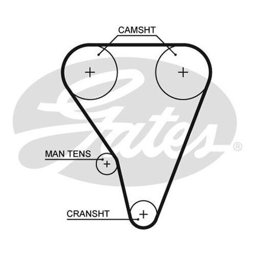 Timing Belt Gates T704