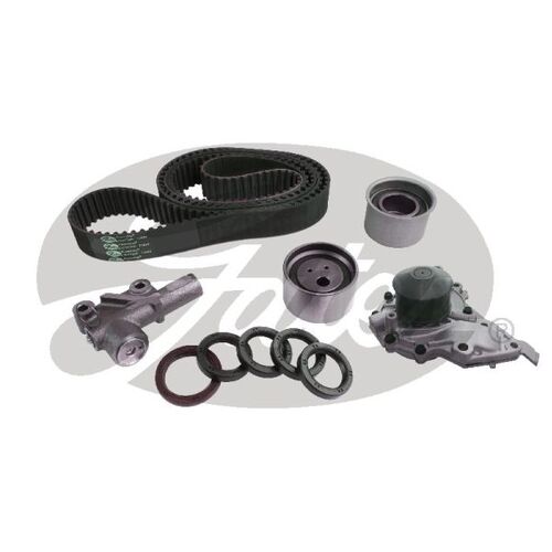 Timing Belt Kit with Hydraulic Tensioner & Water Pump Kit Gates TCKHWP1024