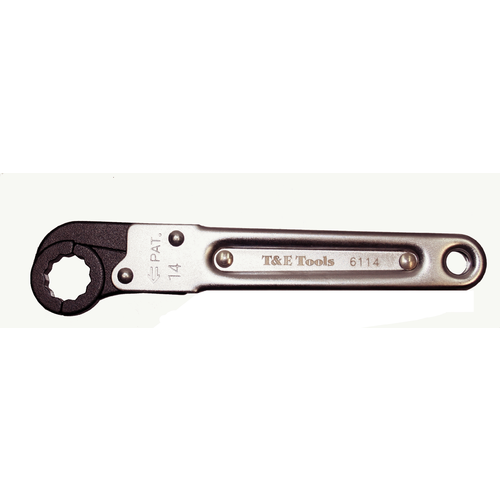 16mm Ratchet Tube Wrench T&E Tools 6116